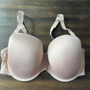 ThirdLove 24/7 Classic T-Shirt Bra Women's Size 38F Beige Full Coverage